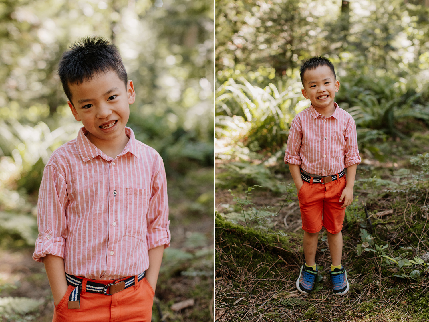 Pacific Spirit Park Family Photos