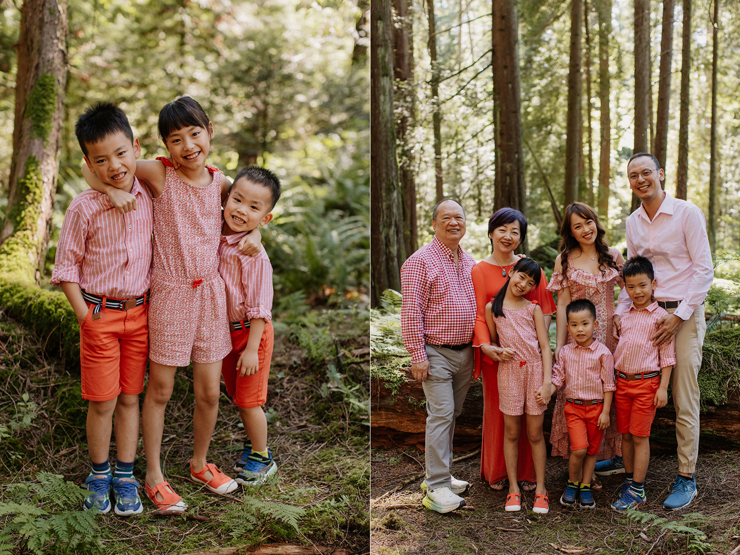 Pacific Spirit Park Family Photos