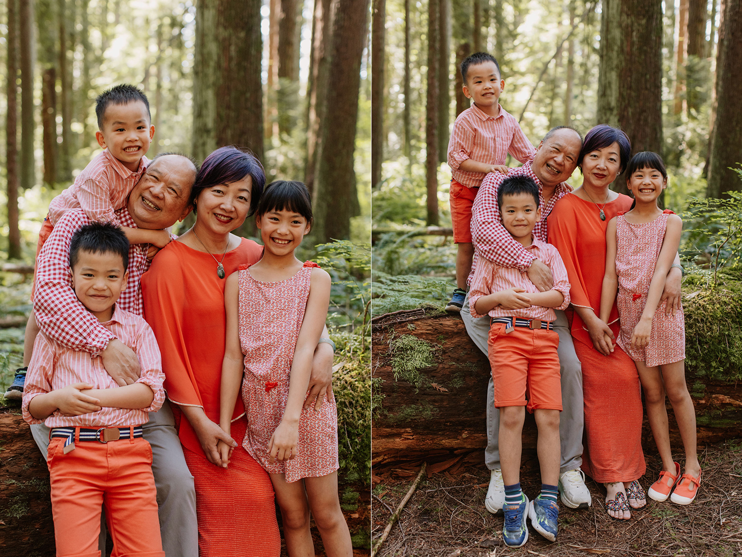 Pacific Spirit Park Family Photos