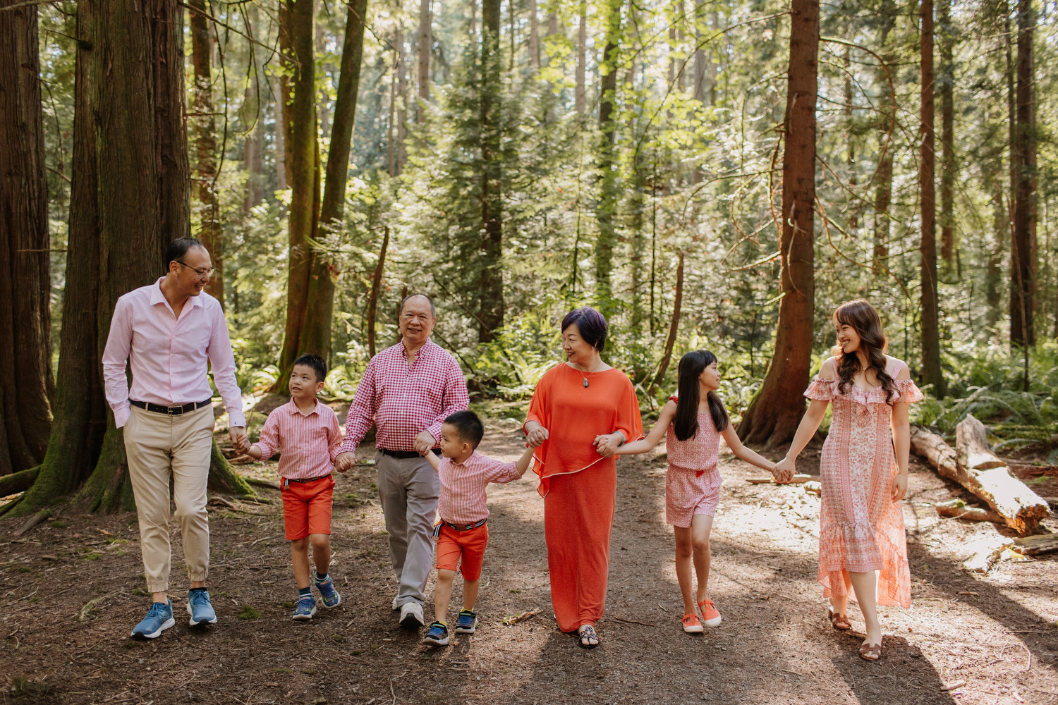 Pacific Spirit Park Family Photos