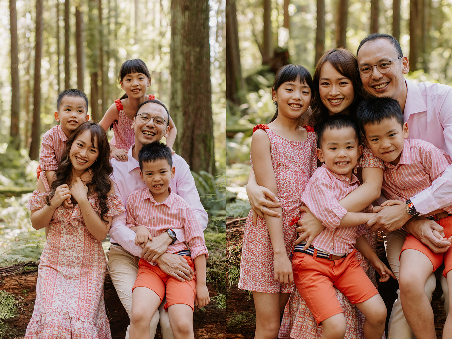 Pacific Spirit Park Family Photos