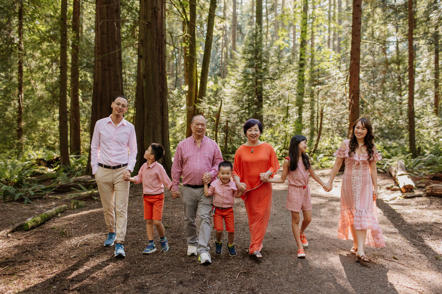 Pacific Spirit Park Family Photos