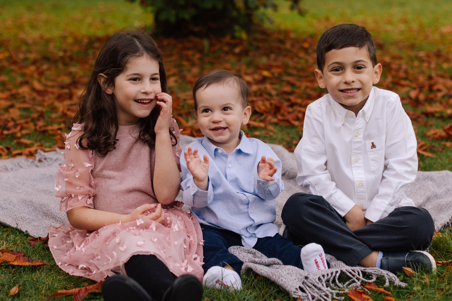 Queen Elizabeth Fall Family Photos