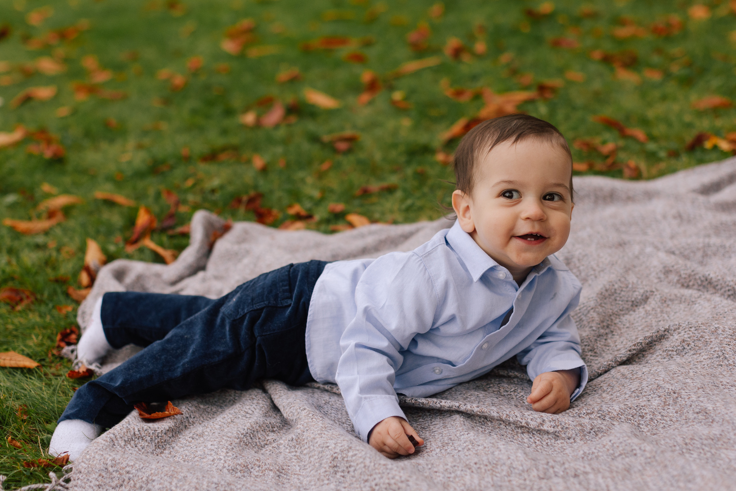 Queen Elizabeth Fall Family Photos
